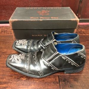 MARK NASON Rock Never Dies Leather Loafers 
MADE IN ITALY - Size 10